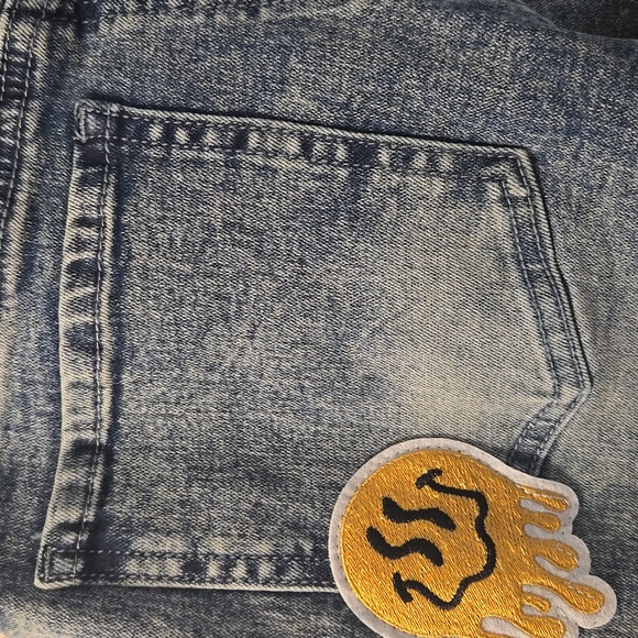 Dolls Kill Boho Lift Your Spirits Patchwork flare jeans - Picture 11 of 16